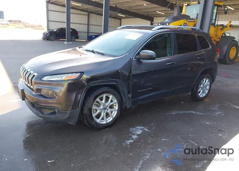 2016 Jeep Cherokee Latitude из США, поврежденный, VIN 1C4PJLCB2GW374238